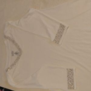 Croft and barrow mid sleeve elegant blouse